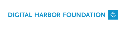 Logo for the Digital Harbor Foundation.