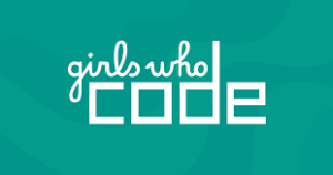 Logo of nonprofit organization, Girls Who Code.